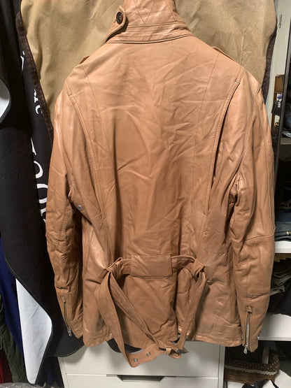 ralph lauren leather jacket in classic style