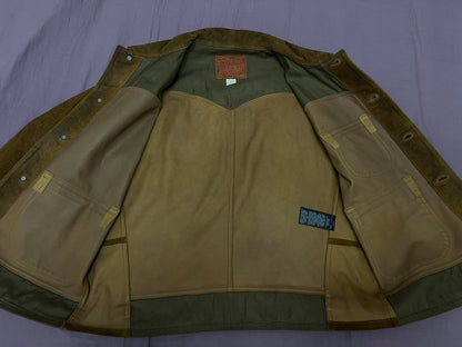 RRL 507 Three-Pocket Leather Jacket