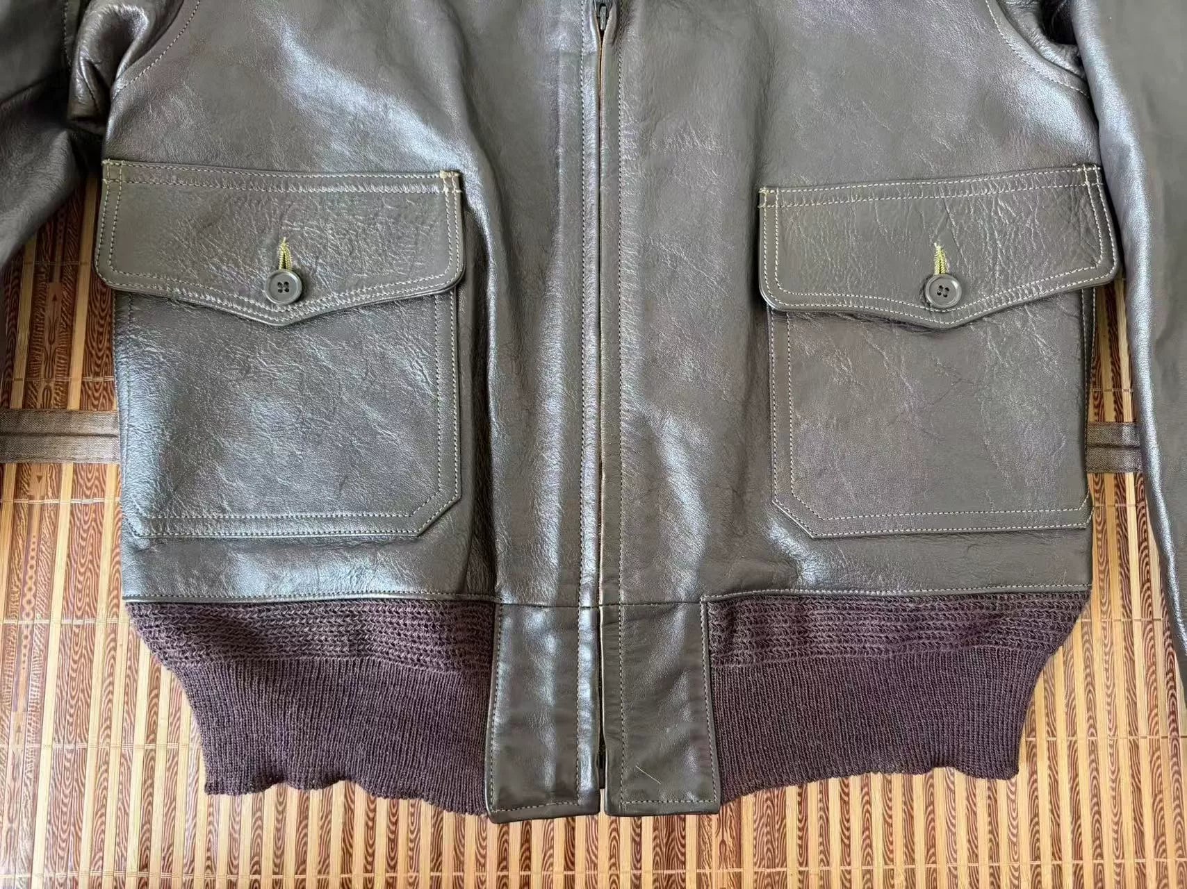 toys McCoy G1 Horse Leather Jacket