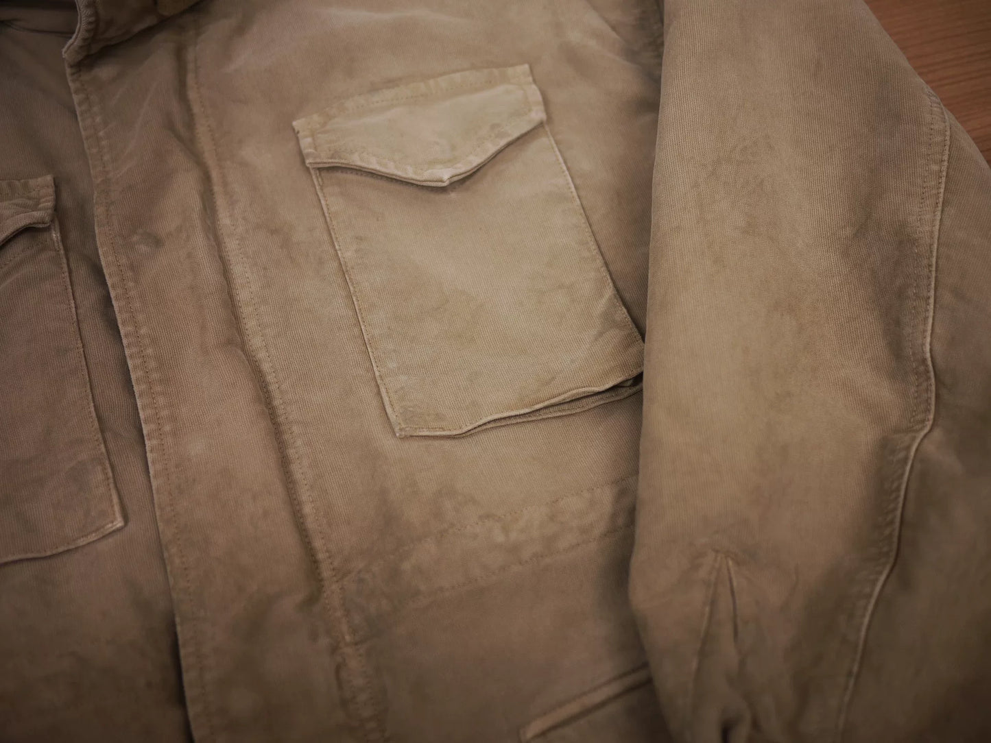 Visvim BICKLE JKT G.CORDS M65 Beige