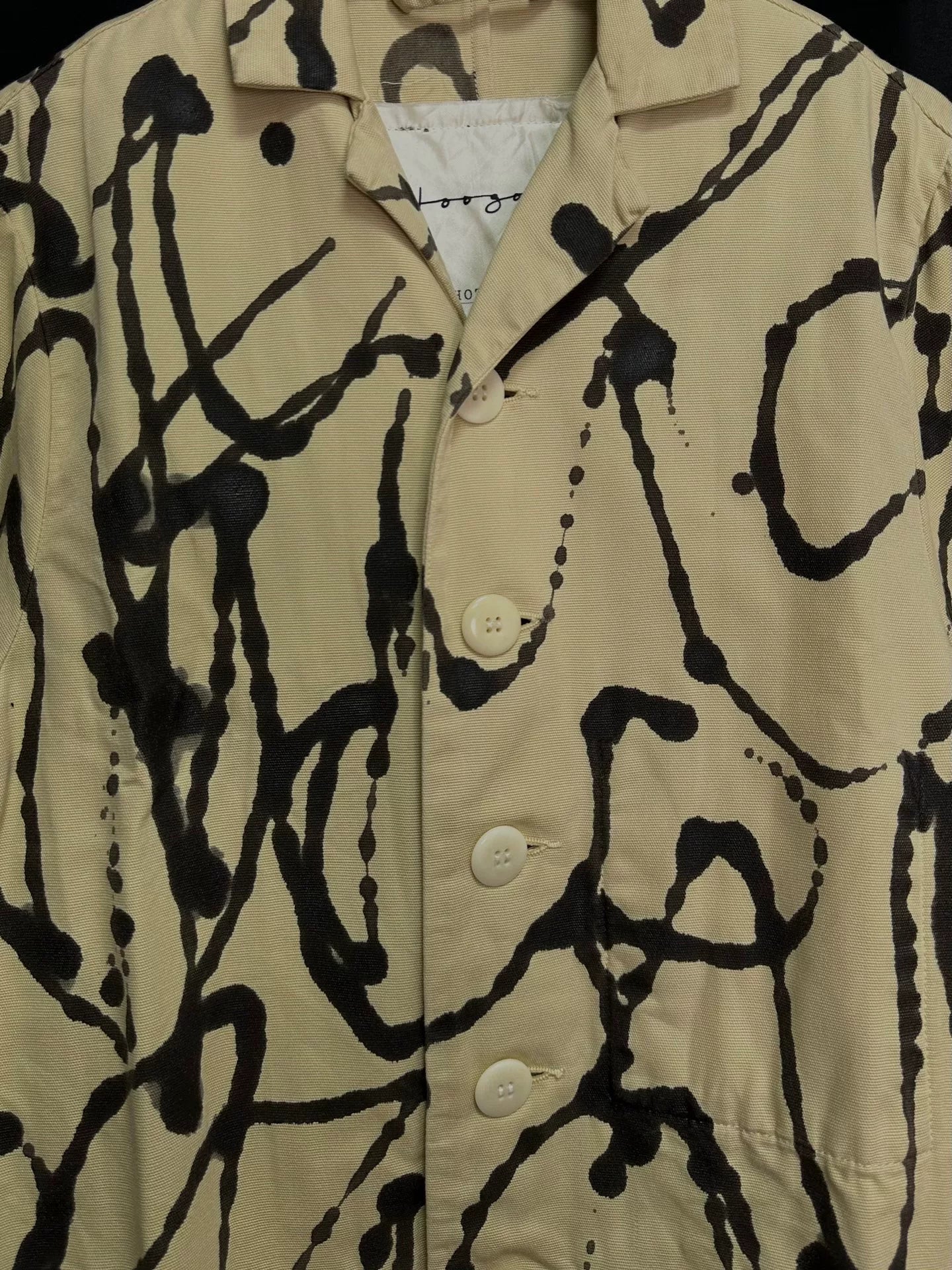 toogood hand-painted photographer jacket limited edition