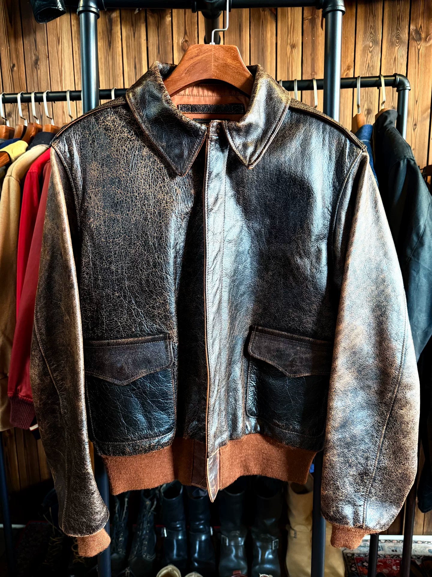 The Real McCoy Type A-2 Flight Jacket
