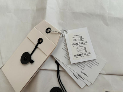 visvim down muffler scarf in ivory