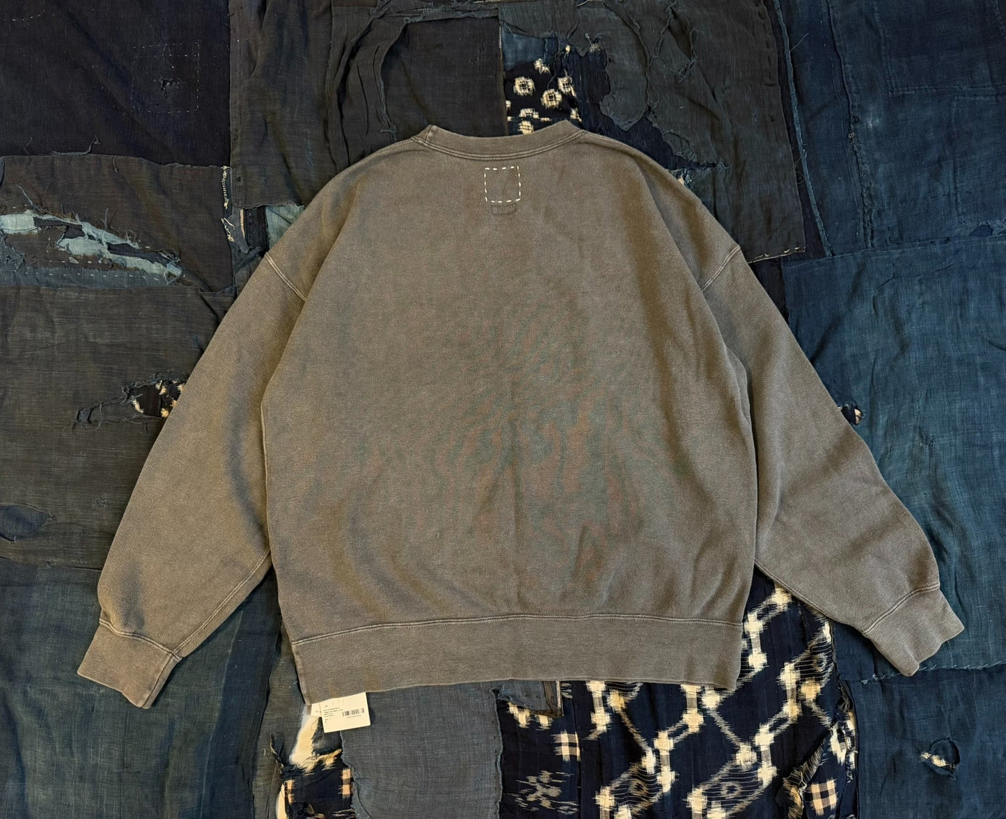 VISVIM 24AW JUMBO SB SWEAT L/S DMGD