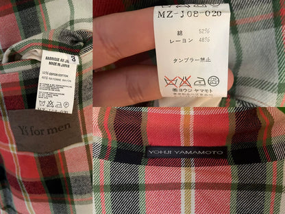 Yohji Yamamoto Y's 04ss Striped Shirt Jacket