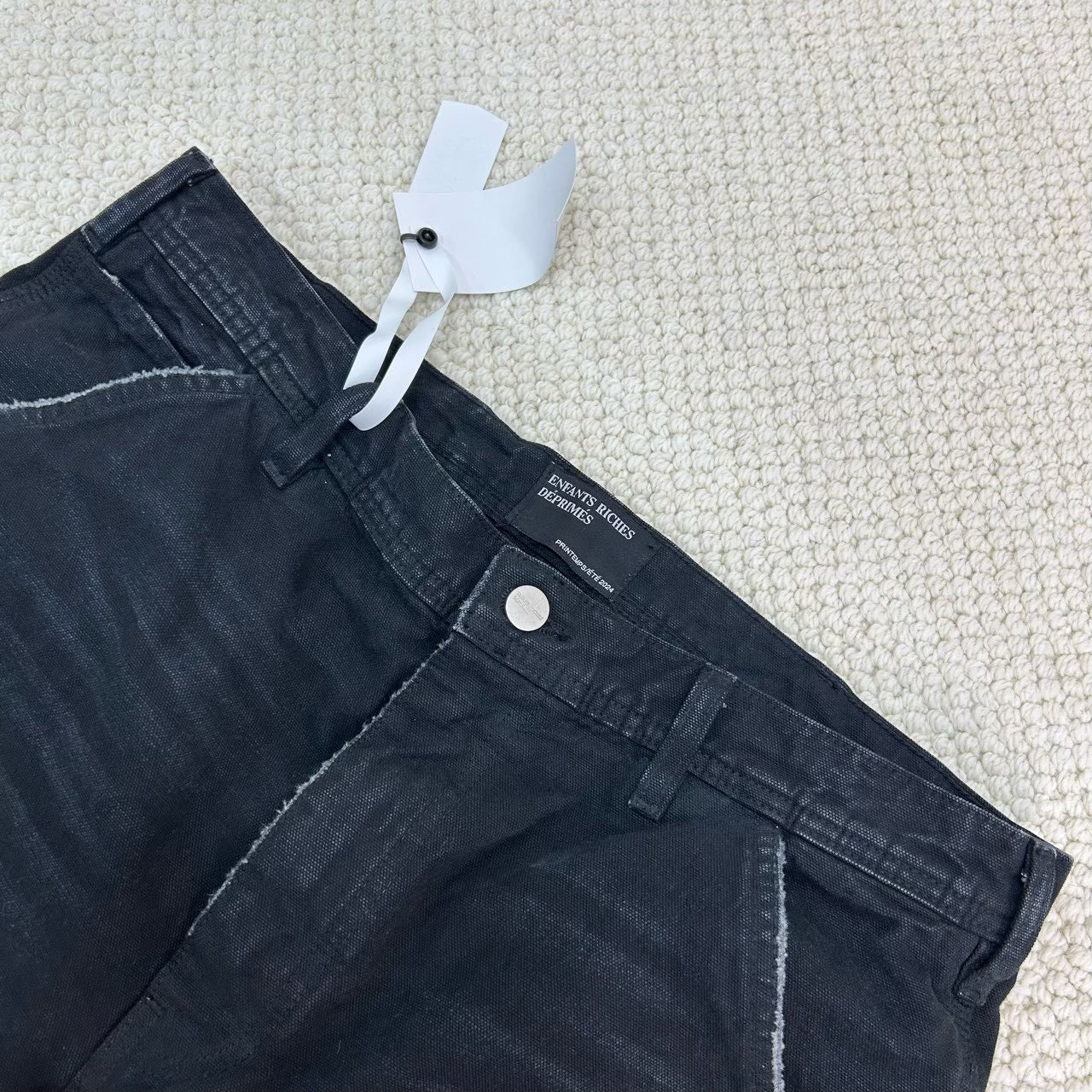 stylish black work pants for modern wear