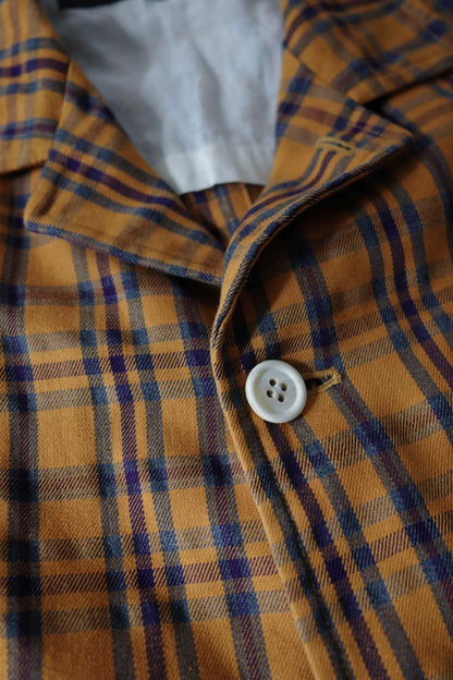 CDG Plaid Cotton Blend Jacket