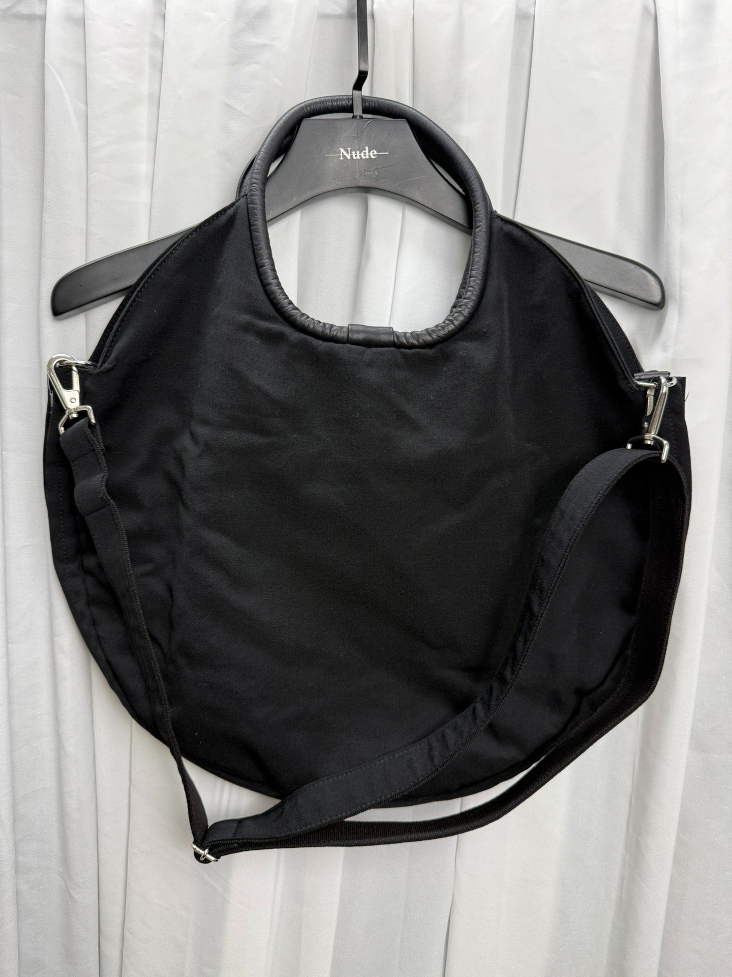 Yohji Yamamoto Noir Zip Ring Crossbody Bag