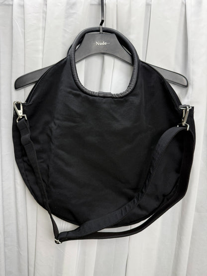 Yohji Yamamoto Noir Zip Ring Crossbody Bag