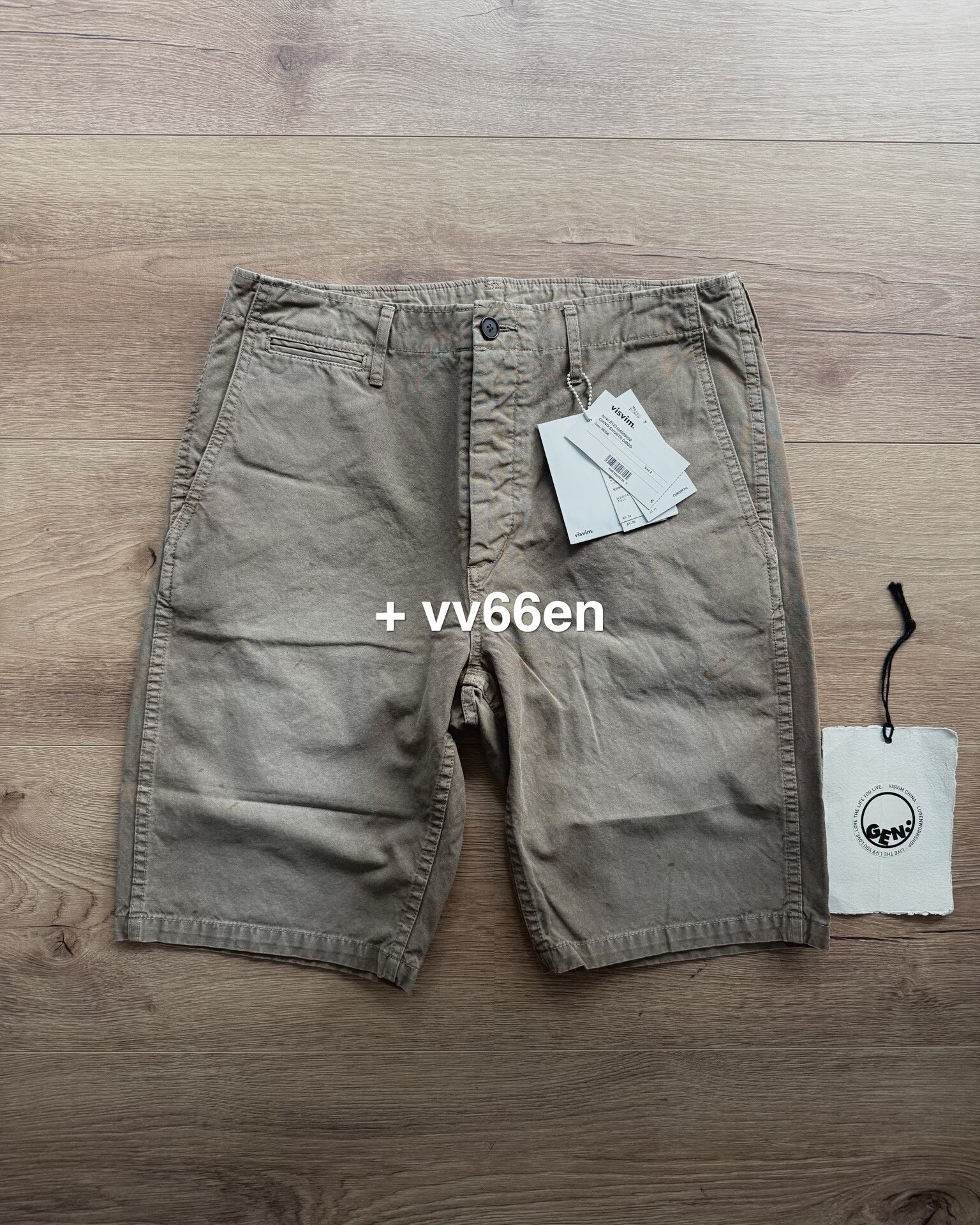 VISVIM 23SS DMGD Chino Shorts