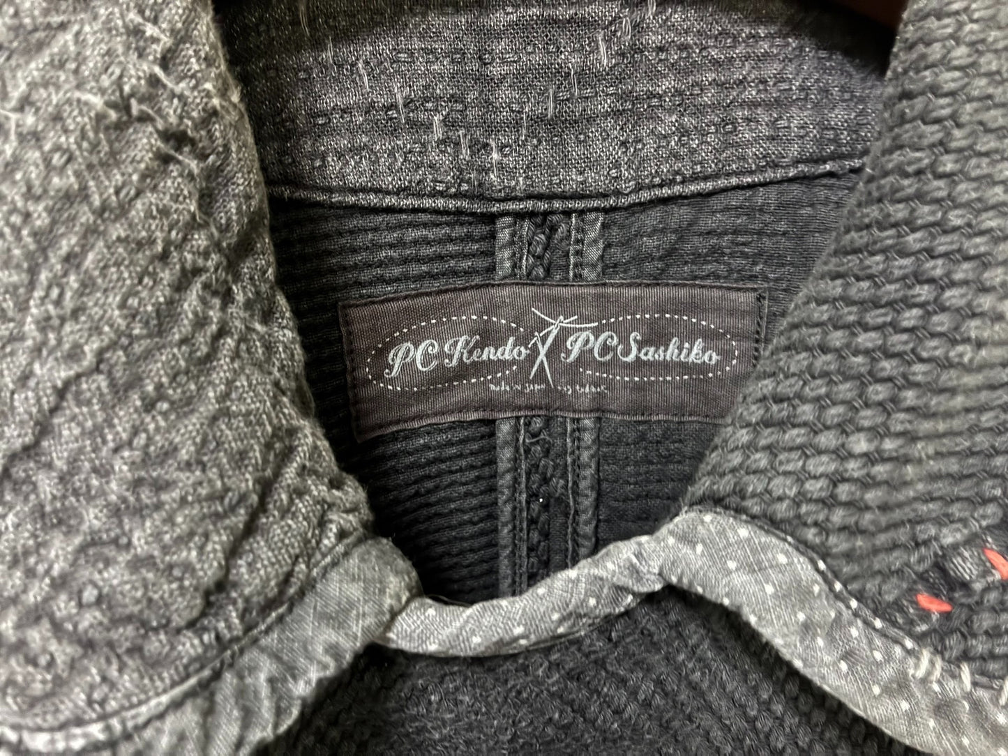 Porter Classic Kendo Sashiko Short Pea Coat