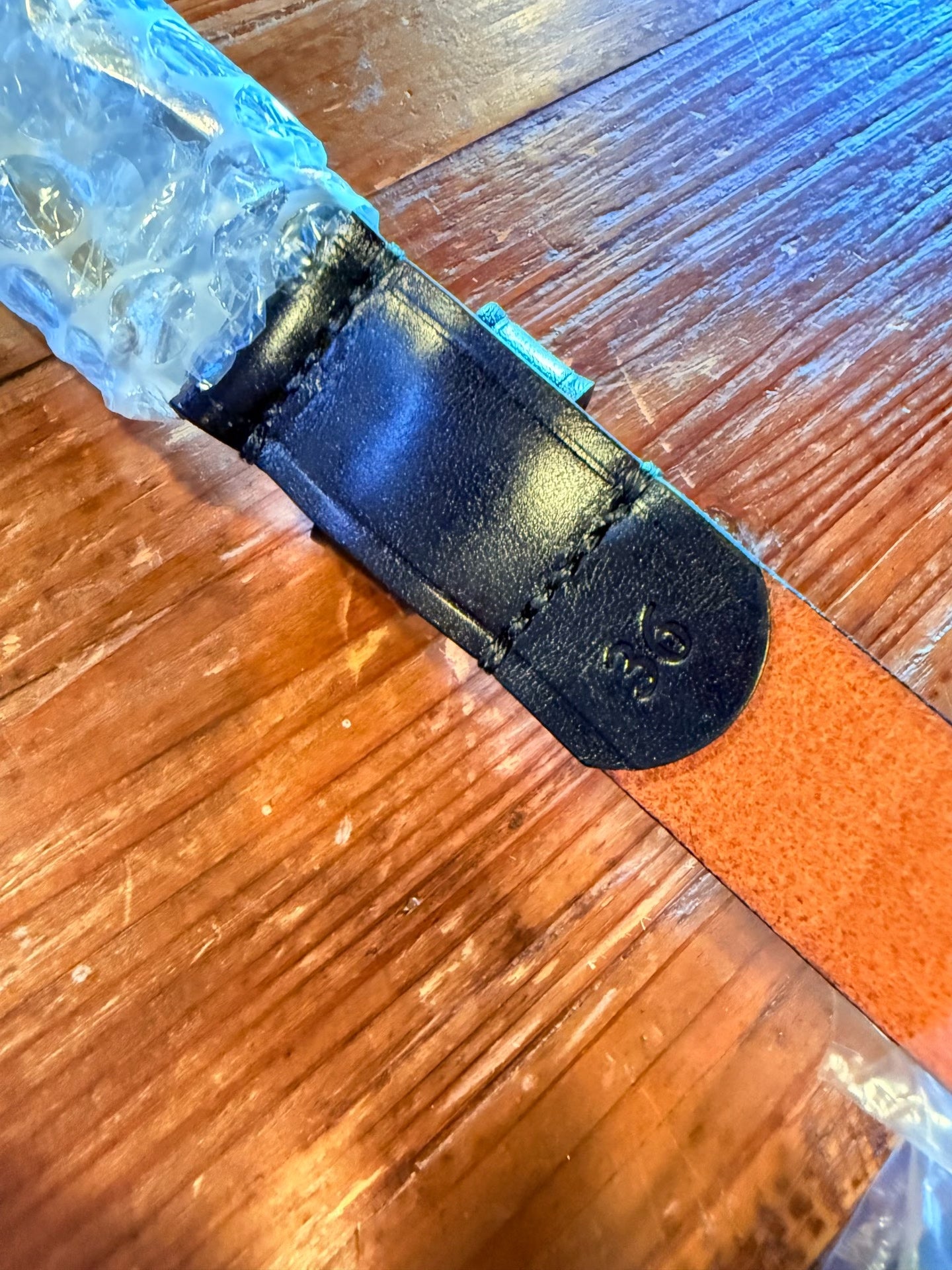 Small Square Buckle Belt