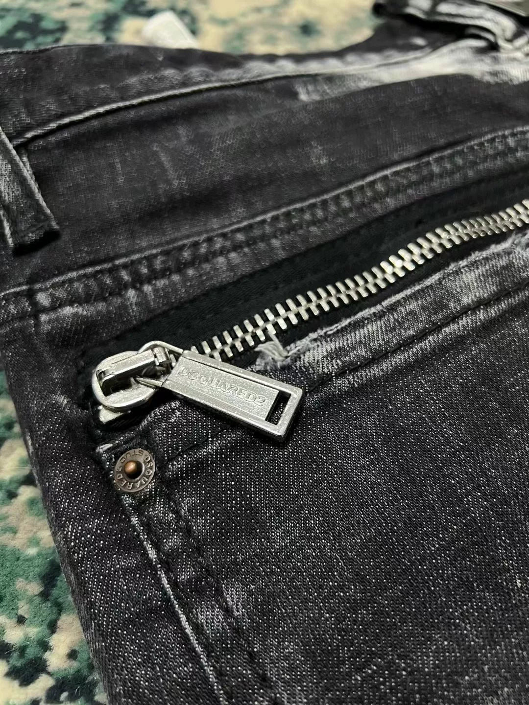 dsquared2 black gray skinny jeans autumn winter