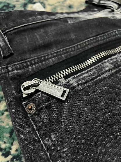 dsquared2 black gray skinny jeans autumn winter