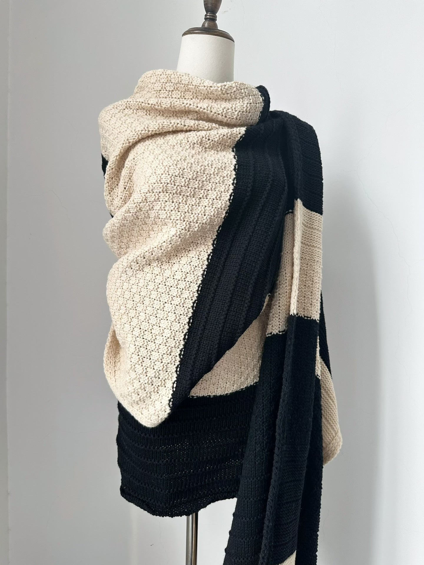 Yohji Yamamoto 2002 Runway Shawl