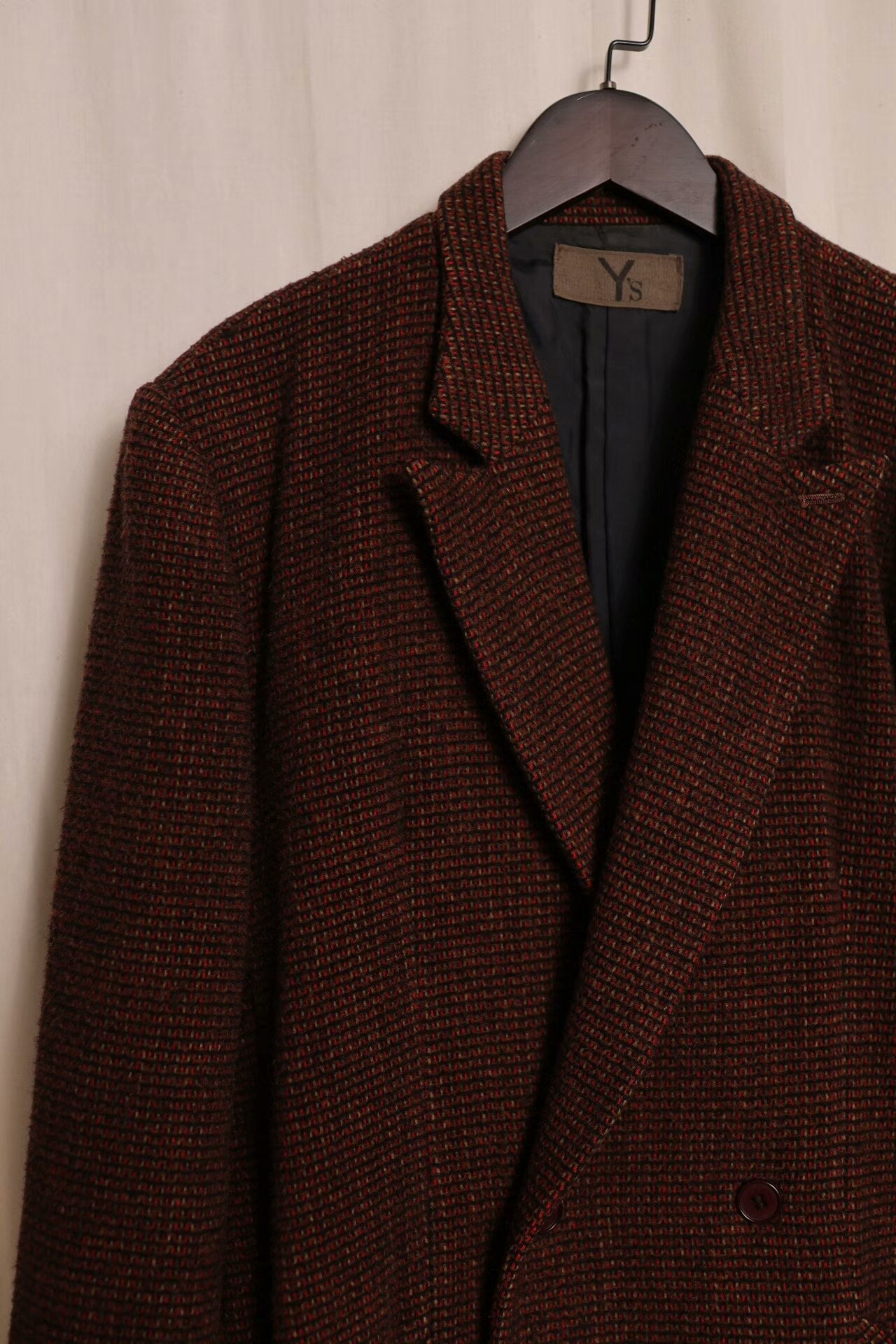 Y's by Yohji Yamamoto Multi Check Jacket