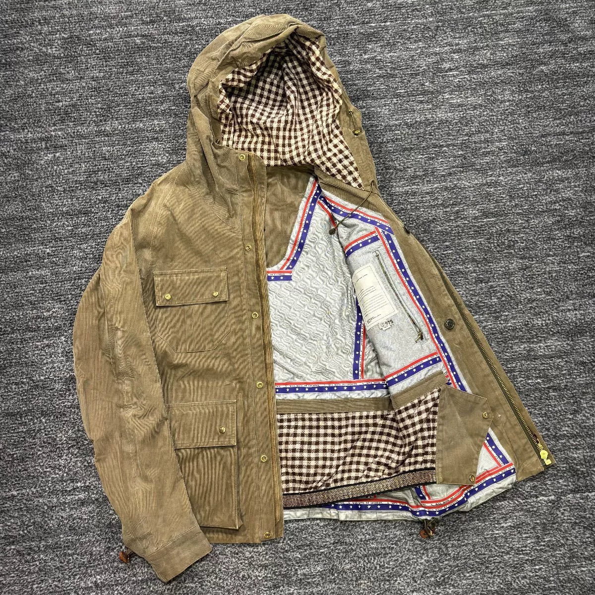 visvim 13aw TOTEM PARKA 3L CORDUROY