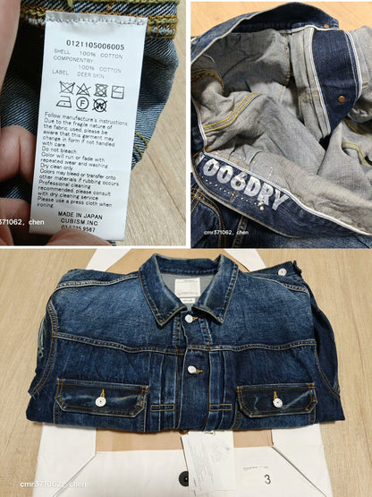 VISVIM 21SS 101XX JKT DRY DMGD-1006
