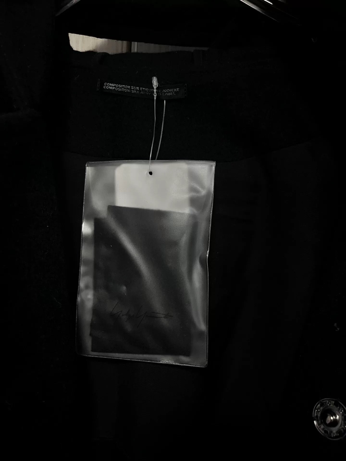 Yohji Yamamoto 19AW Gold Button Coat