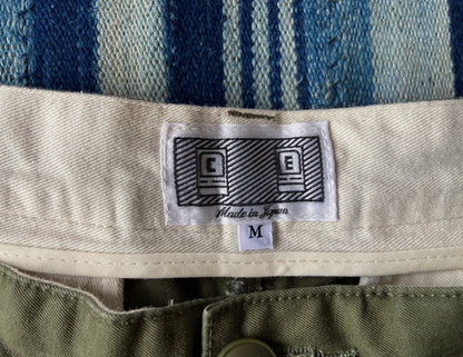 cavempt split color chino shorts