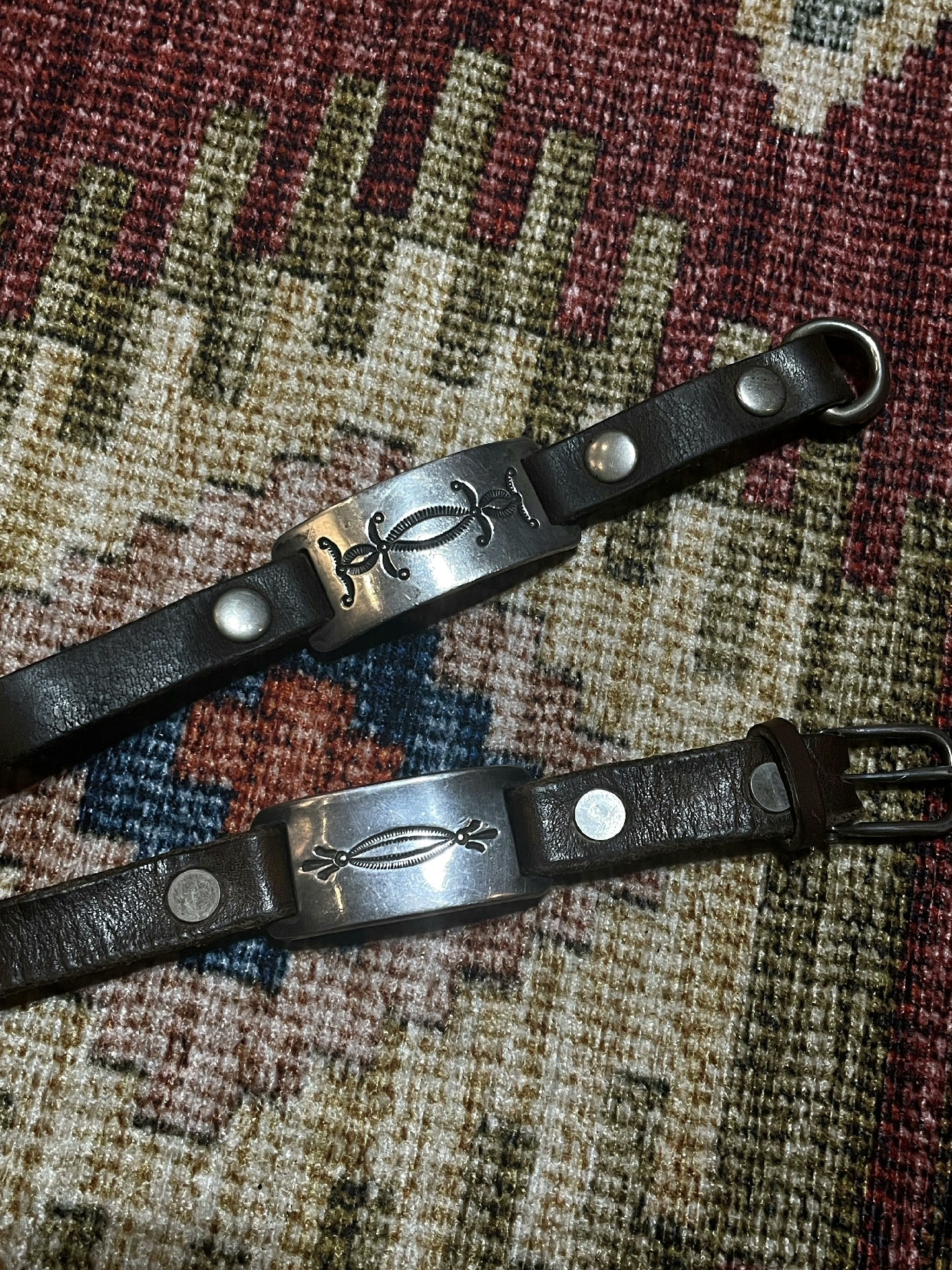 RRL Vintage Leather Bracelet