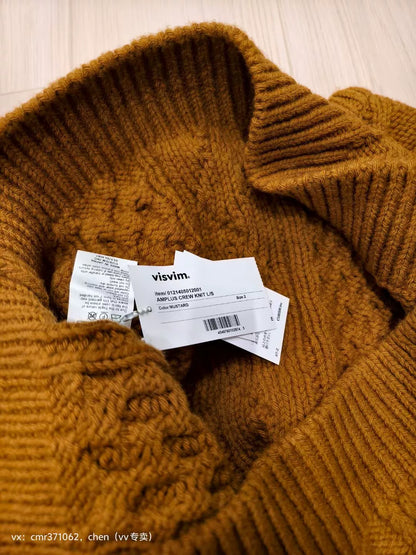 VISVIM 21AW SPOT AMPLUS CREW K NIT