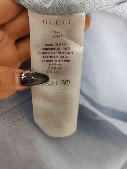 Authentic Gucci Embroidered Logo Zippered Item