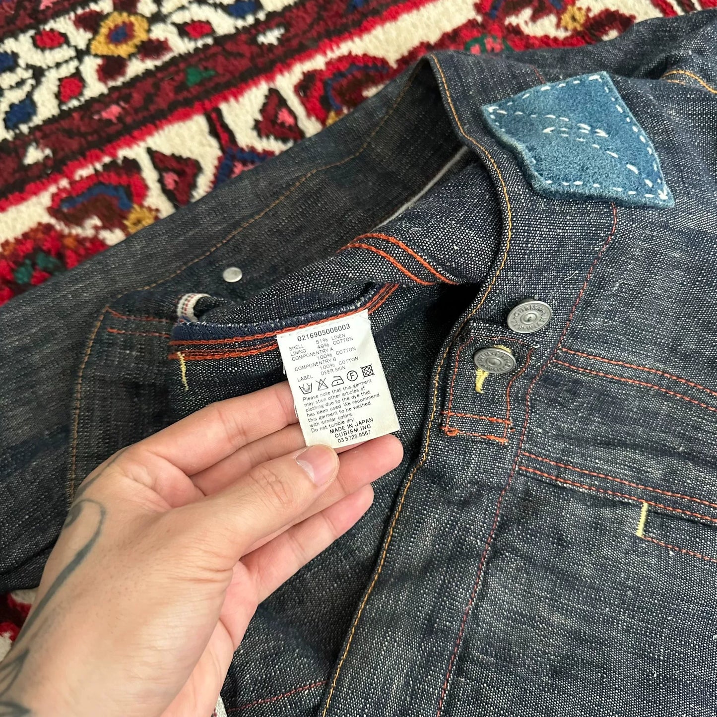 visvim 16aw ict 101 denim jacket