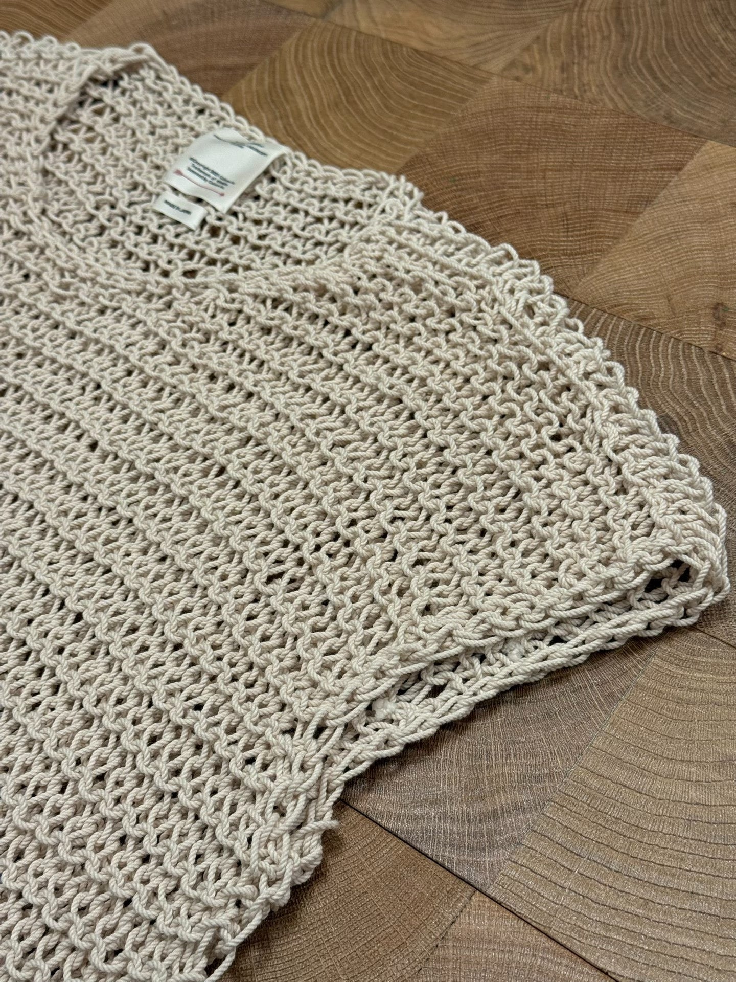 visvim 22ss Lattice Hand-Knit Vest