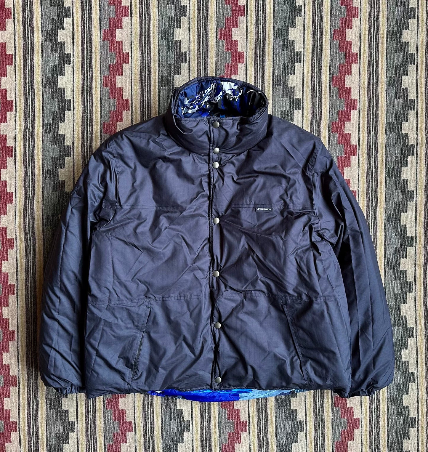 noma t.d. landscape stuffed jacket black gray