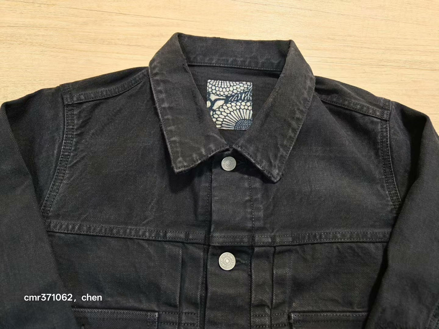 VISVIM 21 ICT 101 JKT CMYK BLK DMGD