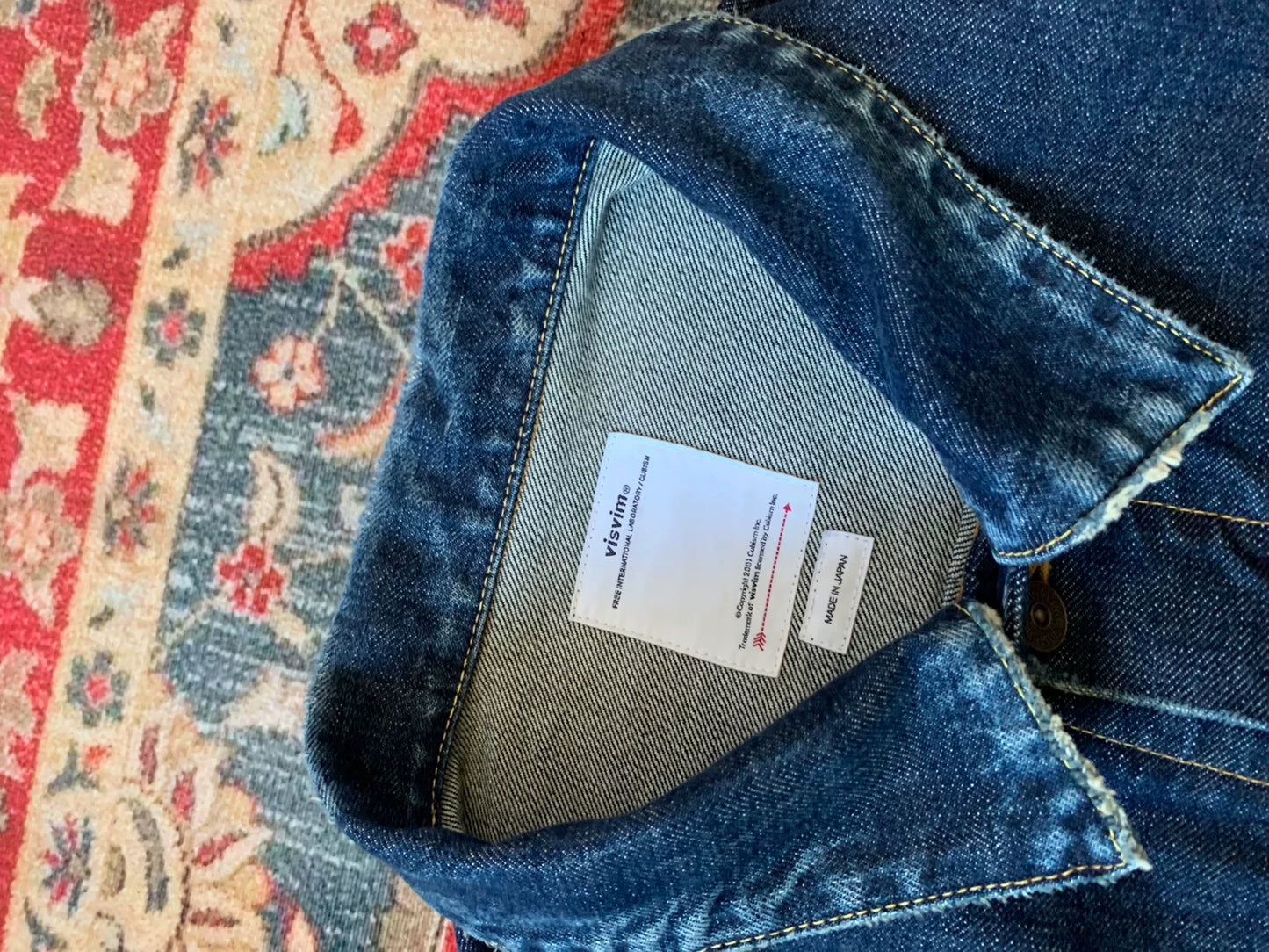 visvim 101XX JKT Blue Denim Jacket