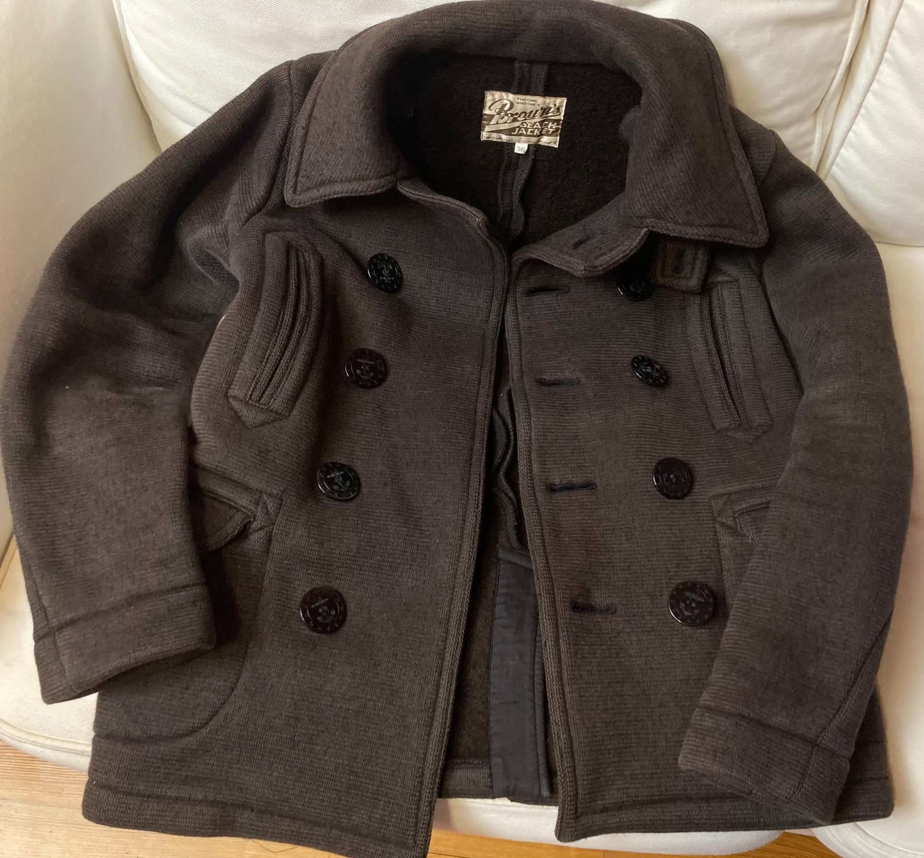 FULLCOUNT Brown's Beach Double-Breasted Jacket