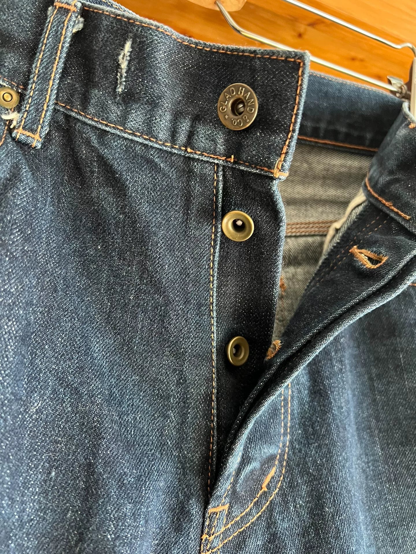 BY GLADHAND Vintage Lee Red Ear Denim Pants