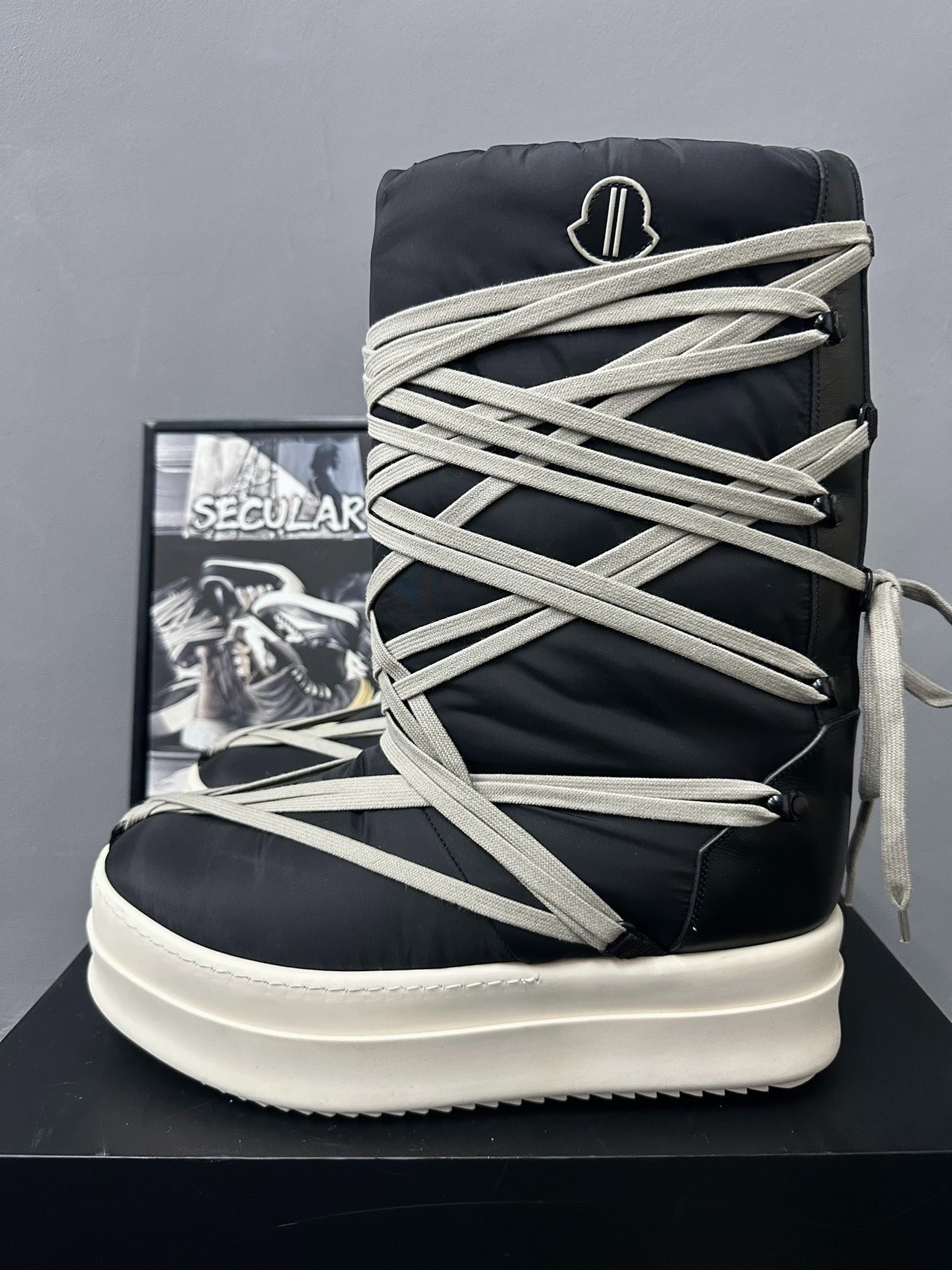 Rick Owens Moncler Collab Snow Boots