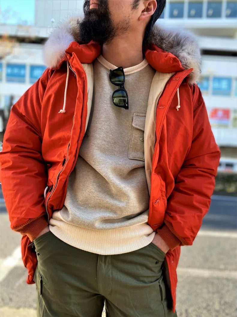 The Real Mccoy's Military Pocket Sweater