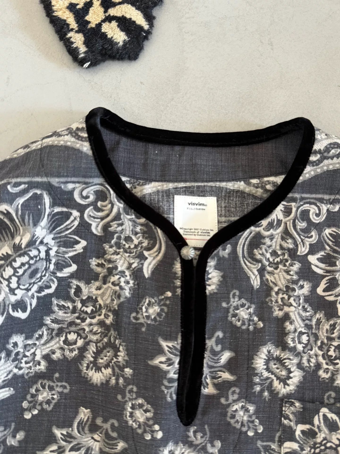 VISVIM 22ss TUNIC P.O. WILDFLOWER P.W