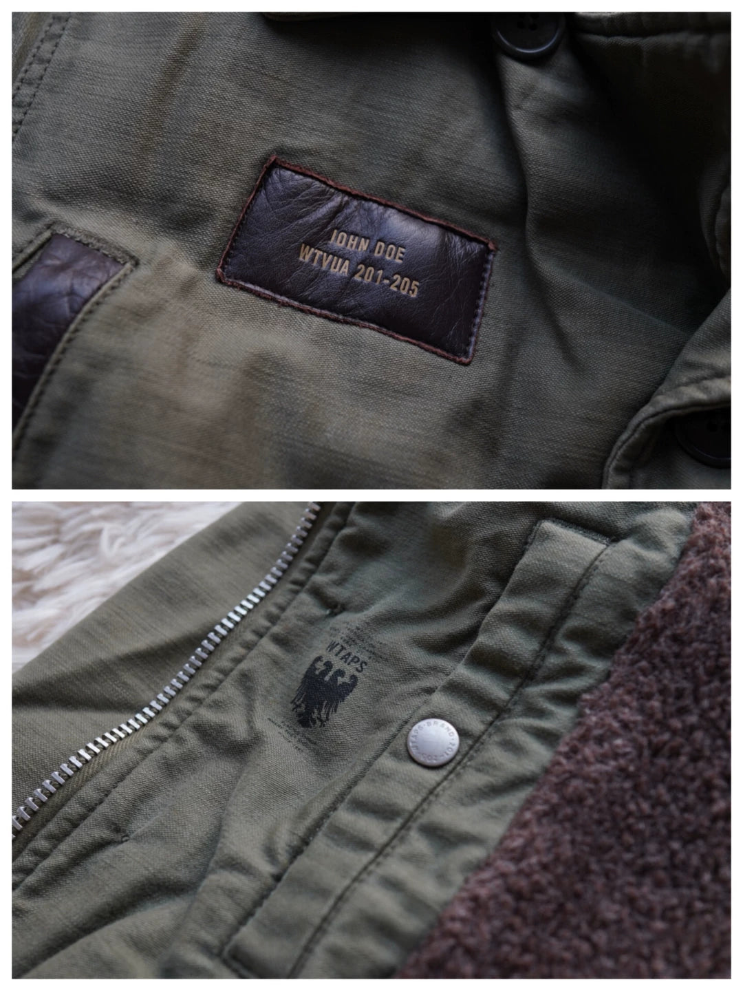 WTAPS AL-1 Alpaca Wool Jacket