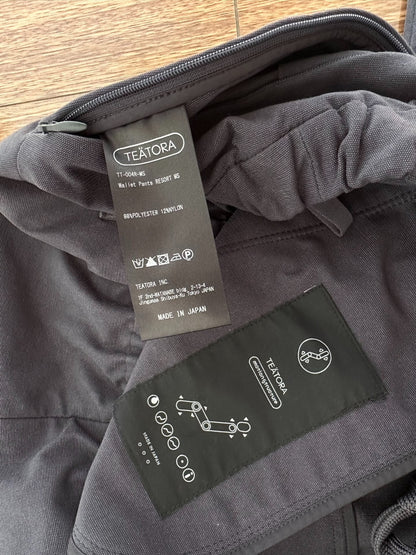 TEATORA Wallet Pants in Black Color