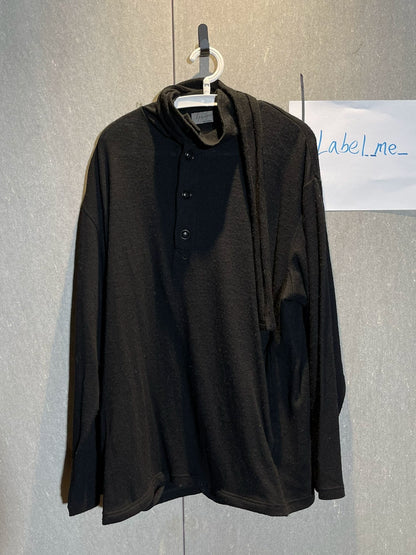 Yohji Yamamoto Tie Sweater Hoodie