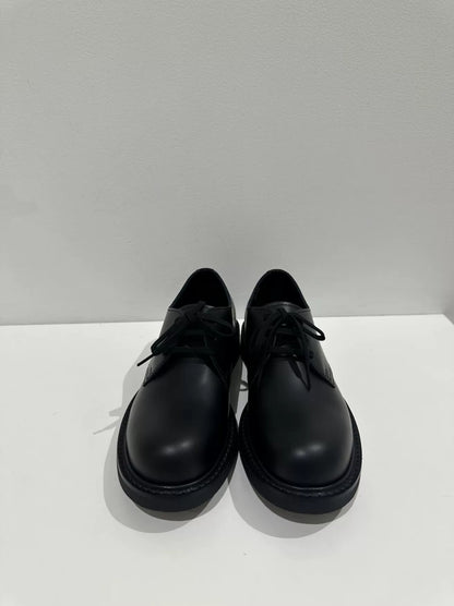 CDG Commes des Garçons Black Leather Shoes