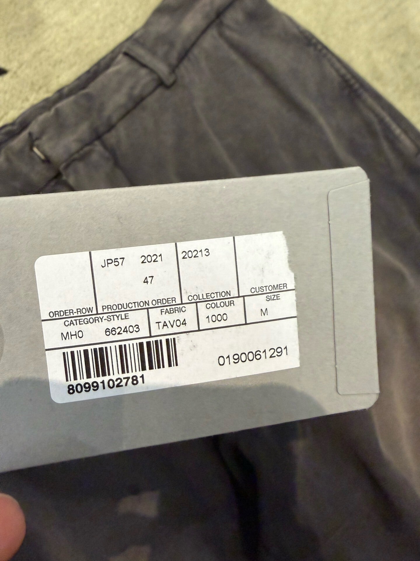 Balenciaga vintage Jersey Black Pants