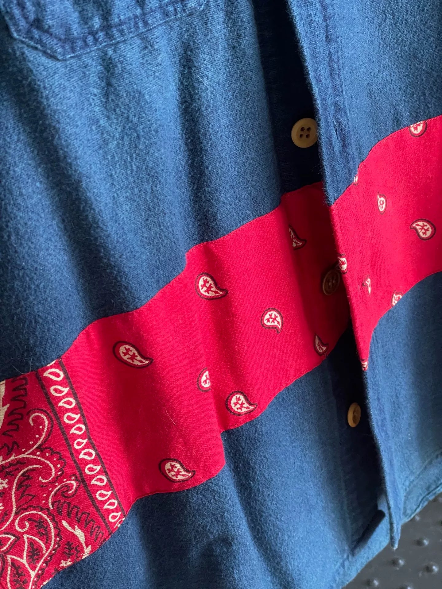 visvim Paisley Flannel Long-Sleeve Shirt