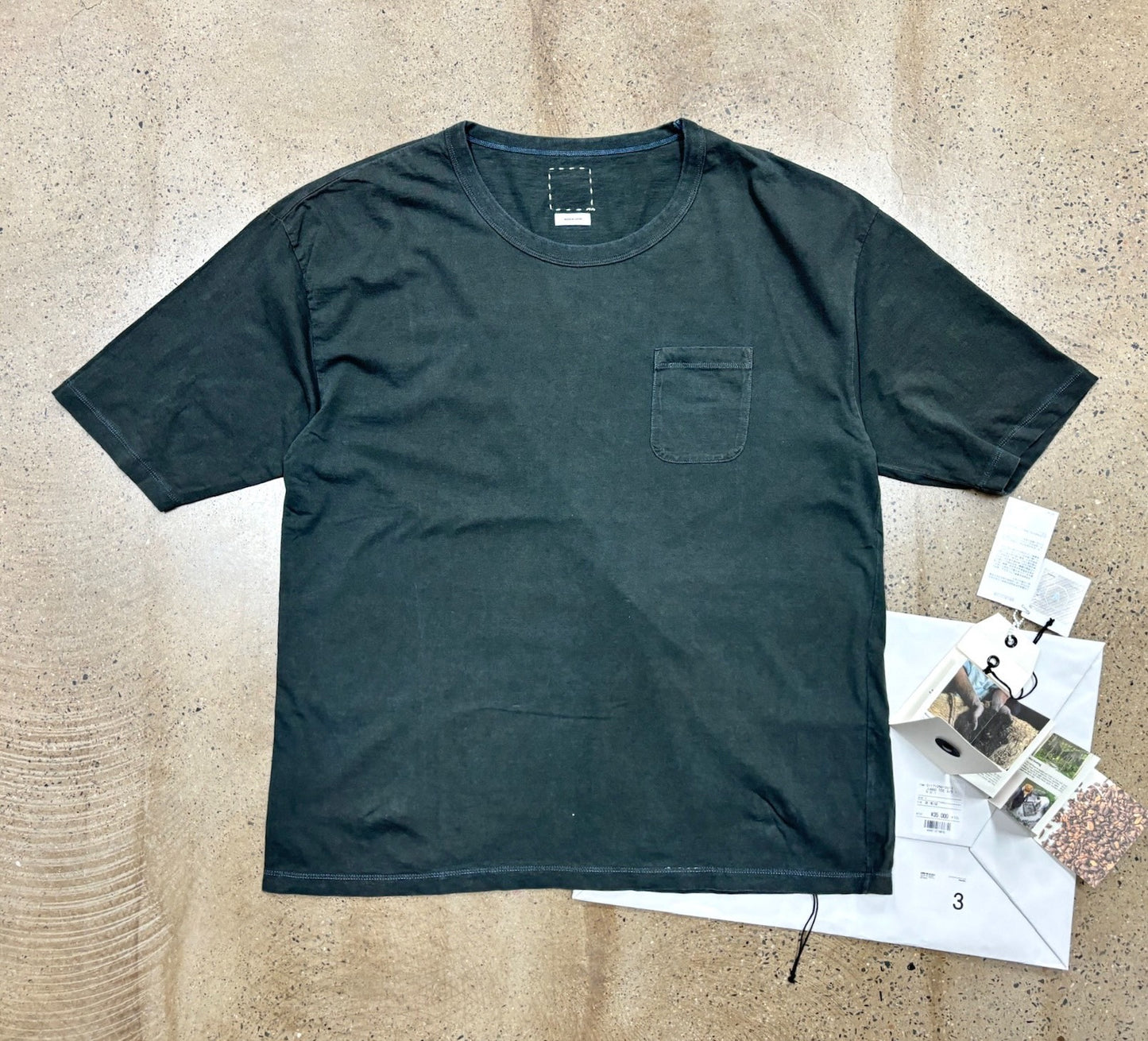 Visvim Jumbo Tee S/S Natural Dye