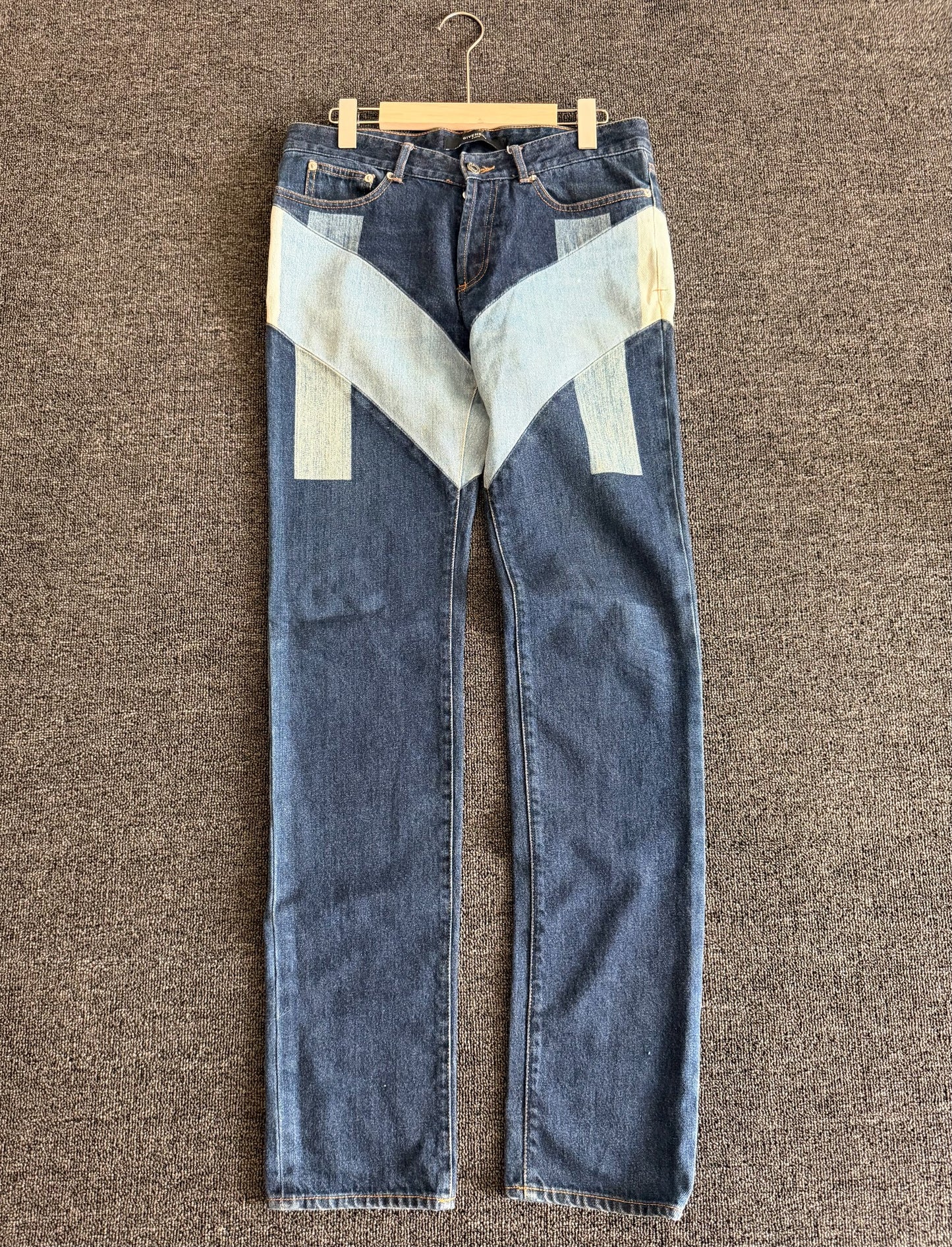 GIVENCHY Sea Blue Denim Jeans Pants