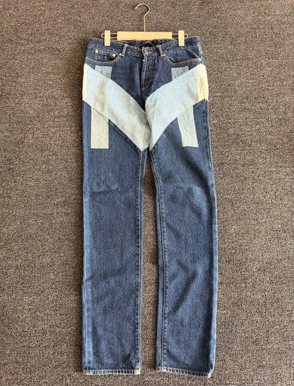 GIVENCHY Sea Blue Denim Jeans Pants