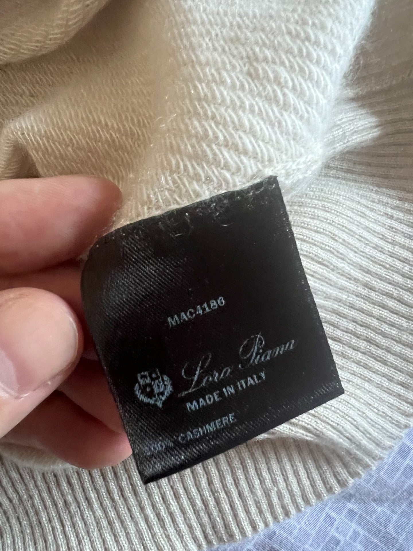 Loro Piana Men's Buttonless Cashmere Polo