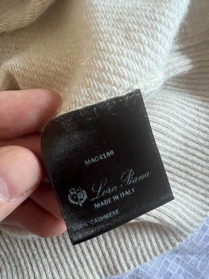 Loro Piana Men's Buttonless Cashmere Polo