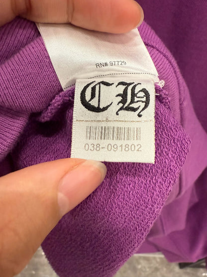 Chrome Hearts Mattyboy Purple Graffiti Hoodie