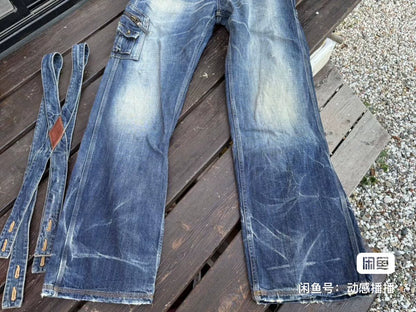 PRPS Workwear Tag Straight Jeans